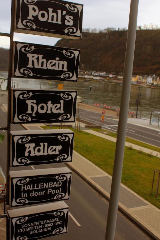 סנט גורסהאוזן Pohl'S Rheinhotel Adler מראה חיצוני תמונה